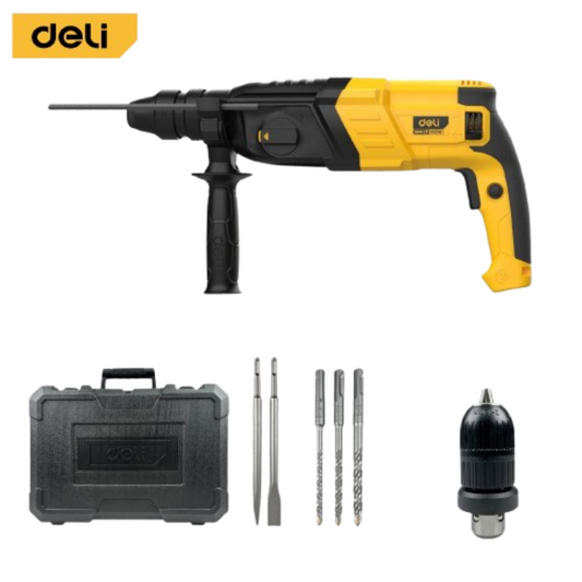 Marteau perforateur 800 W 26mm double mandrin - delitools