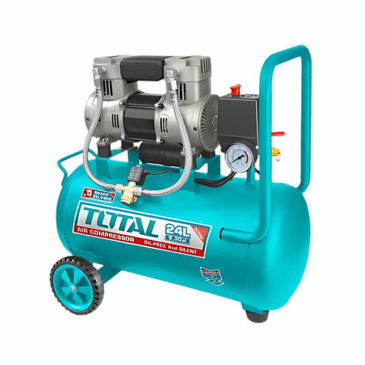 Compresseur d’air 24L silencieux - totaltools