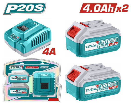 Kit batterie et chargeur P20S Lithium-Ion