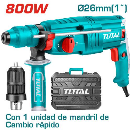 marteau perforateur 800 W double mandrin