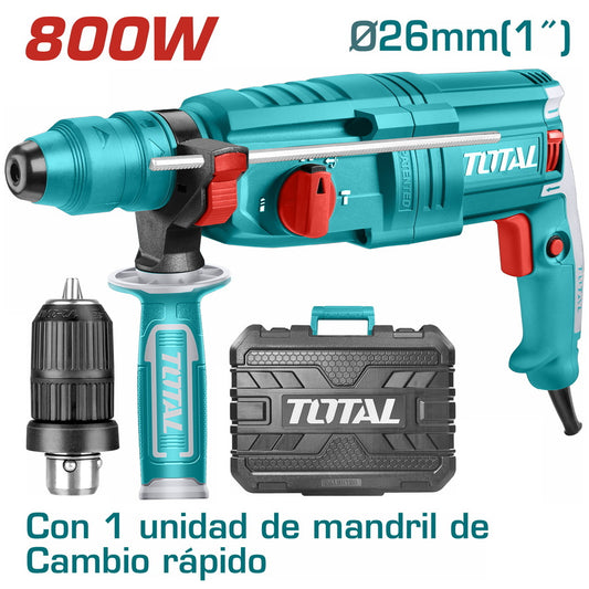 Marteau perforateur 800W double mandrin