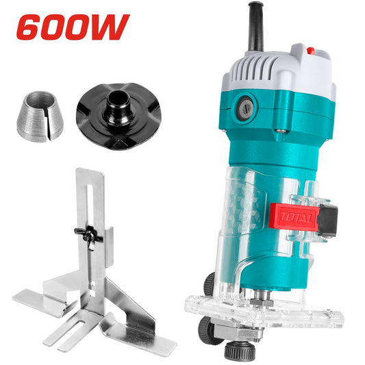 Affleureuse 600W 6mm - totaltools