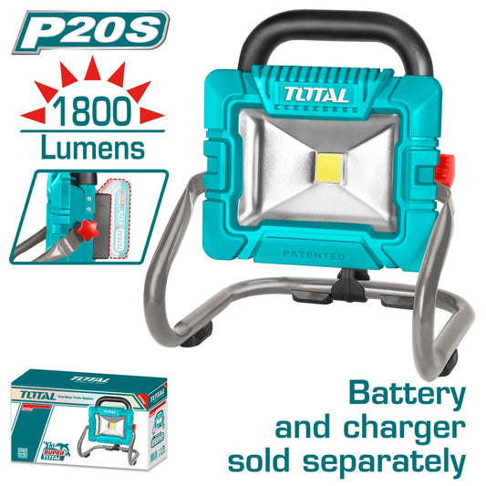 Lampe portable sans fil - batterie et chargeur non inclus